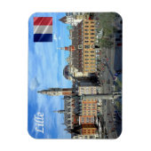 Frankreich - Lilla Lille - Magnet (Vertikal)