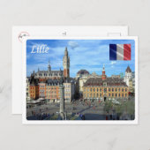 Frankreich - Lilla Lille - Postkarte (Vorne/Hinten)