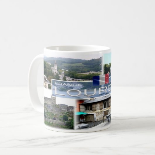 Frankreich - Lourdes - Kaffeetasse (Vorderseite Links)