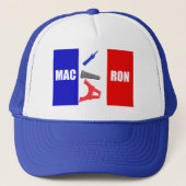 Frankreich_Macron Trucker Hat Truckerkappe (Vorderseite)