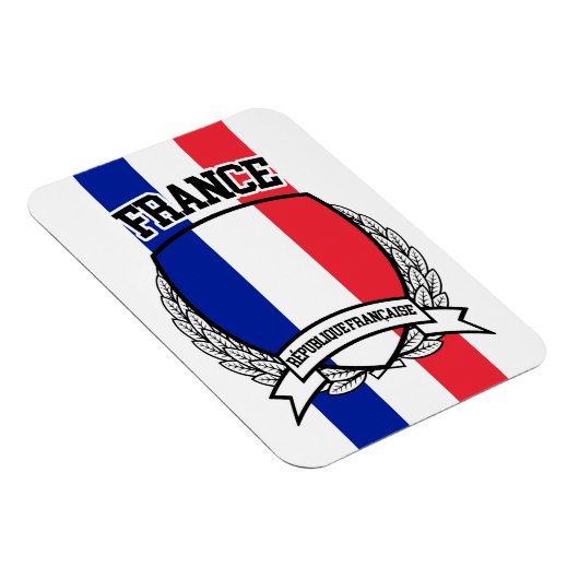 Frankreich Magnet (Rechte Seite)