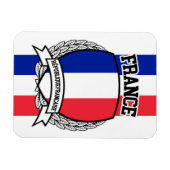 Frankreich Magnet (Horizontal)