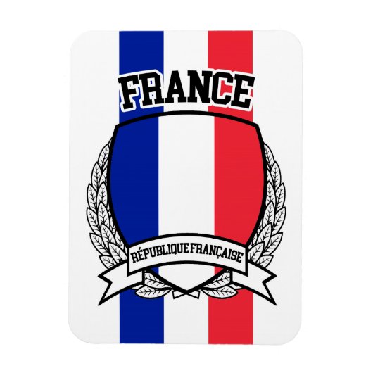 Frankreich Magnet (Vertikal)