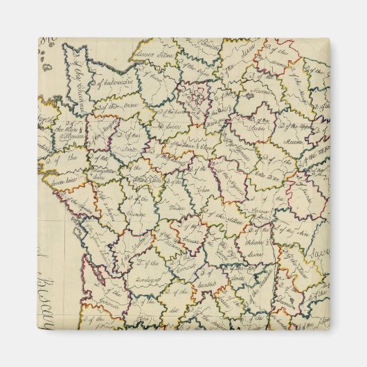 Frankreich Magnet (Vorne)