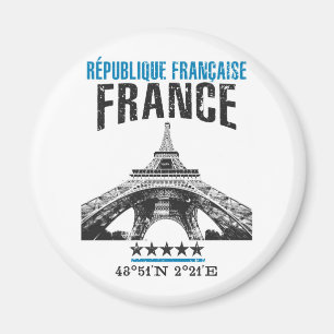 Frankreich Magnet