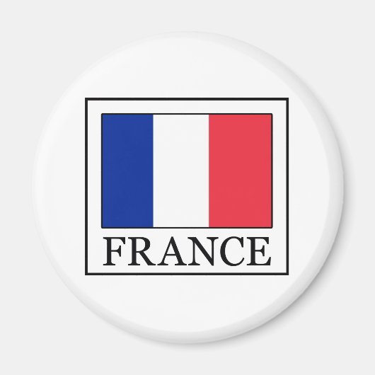 Frankreich Magnet (Vorne)