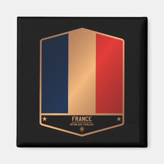 Frankreich Magnet (Vorne)