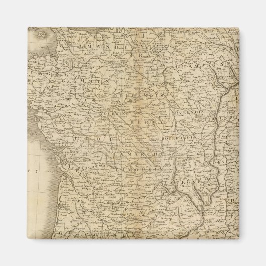 Frankreich Magnet (Vorne)