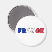 Frankreich Magnet (Vorderseite/Rückseite)