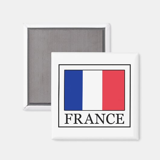 Frankreich Magnet (Vorderseite/Rückseite)