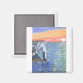 Frankreich Magnet (Vorderseite/Rückseite)