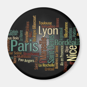 FRANKREICH-Magnet Magnet