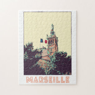Frankreich Marseille Bonne Mère Puzzle