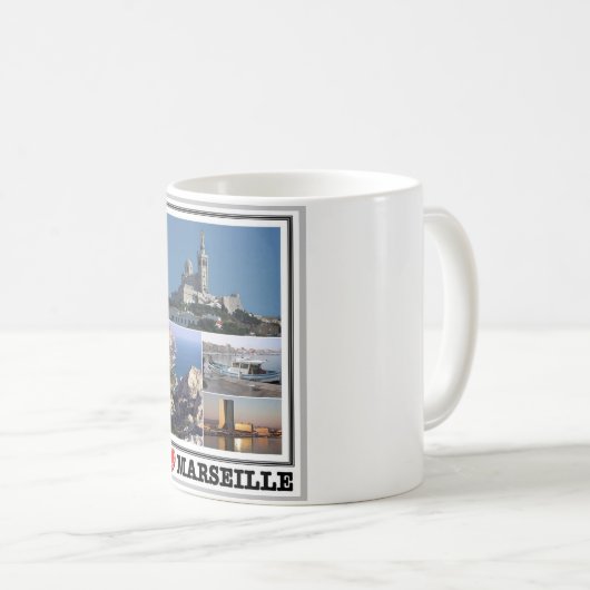 Frankreich - Marseille - Kaffeetasse (VorderseiteRechts)