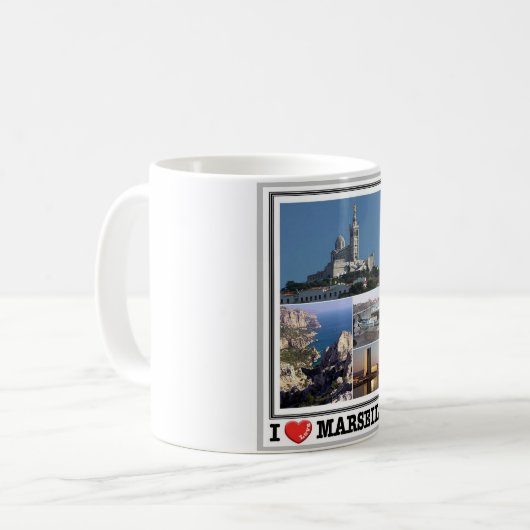 Frankreich - Marseille - Kaffeetasse (Vorderseite Links)