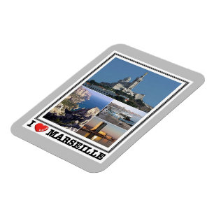 Frankreich - Marseille - Magnet