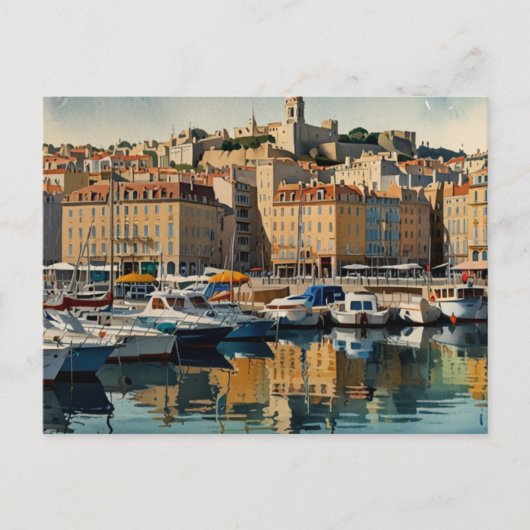 FRANKREICH, MARSEILLE POSTKARTE (Vorderseite)