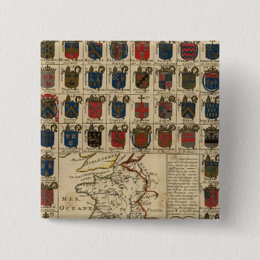 Frankreich Militär Button (Vorderseite)