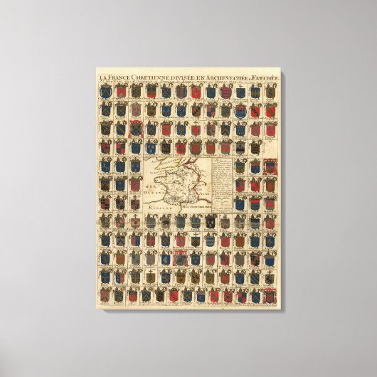 Frankreich Militär Leinwanddruck (Vorderseite)