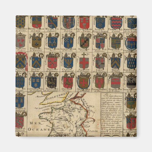 Frankreich Militär Magnet (Vorne)