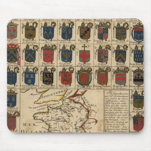 Frankreich Militär Mousepad (Vorne)