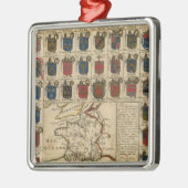 Frankreich-Militär Silbernes Ornament (Links)