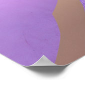 Frankreich Minimal Reiseplakat Poster (Ecke)