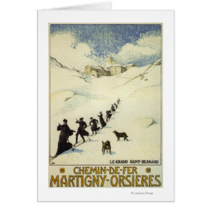 Frankreich - Mönche Skifahren