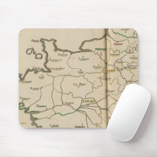 Frankreich Mousepad (Mit Mouse)