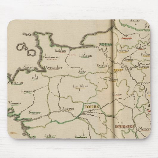 Frankreich Mousepad (Vorne)