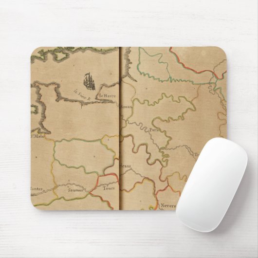 Frankreich Mousepad (Mit Mouse)