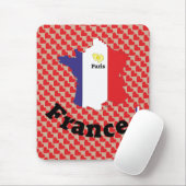 Frankreich Mousepad (Mit Mouse)