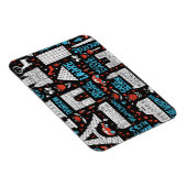 Frankreich | Muster der Symbole Magnet (Rechte Seite)