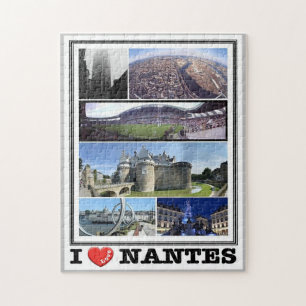 Frankreich - Nantes - Ich liebe - Puzzle