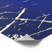 Frankreich Nationales Fahnenposter Poster (Ecke)