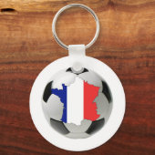 Frankreich - Nationalmannschaft Schlüsselanhänger (Vorderseite)