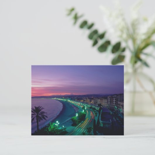 Frankreich, Nizza. Postkarte (Stehend Vorderseite)