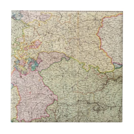 Frankreich Nordost Fliese (Vorderseite)