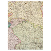 Frankreich Nordost Klemmbrett (Rückseite)