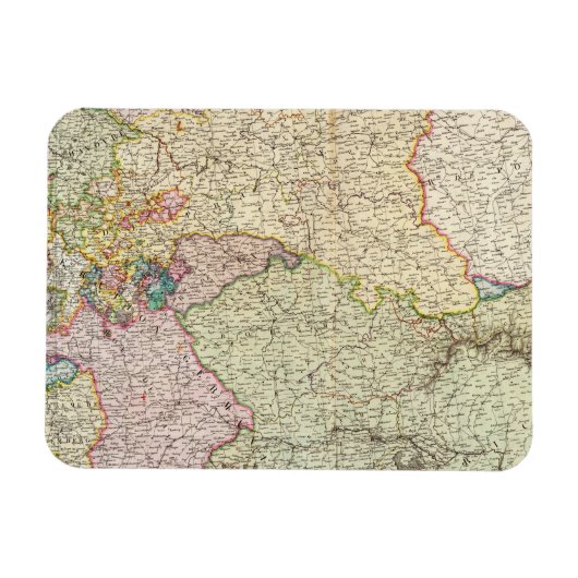 Frankreich Nordost Magnet (Horizontal)