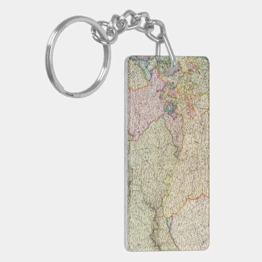 Frankreich Nordost Schlüsselanhänger (Vorderseite links)