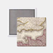 Frankreich Nordwest Magnet (Vorderseite/Rückseite)