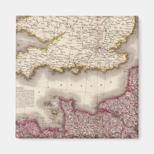 Frankreich Nordwest Magnet (Vorne)