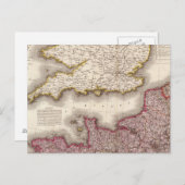 Frankreich Nordwest Postkarte (Vorne/Hinten)