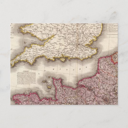 Frankreich Nordwest Postkarte (Vorderseite)