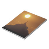 Frankreich, Normandie. Mont Saint Michele Notizblock (Rotiert)