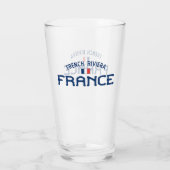 Frankreich: Not leidende Côte d'Azur Glas (Rückseite)