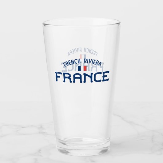 Frankreich: Not leidende Côte d'Azur Glas (Vorderseite)