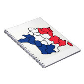 Frankreich Notizblock (Rechte Seite)