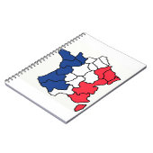 Frankreich Notizblock (Linke Seite)